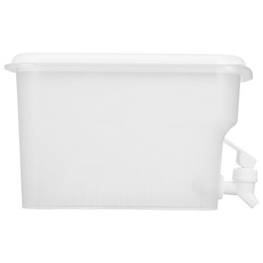 Worgeous  Large Capacity Cold Water Jug Party for Insulated Beverages Square Container Drinks