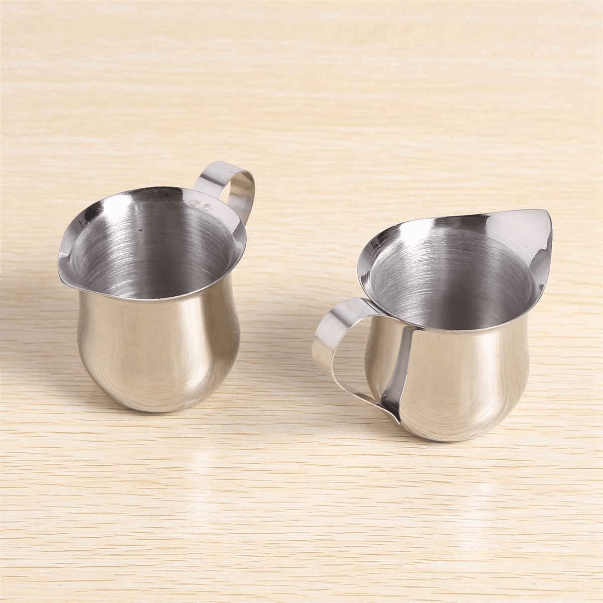 12Pack 3Oz Stainless Steel Bell Creamer Espresso Shot Frothing Pitcher Cup Latte Art Espresso Measure Cup