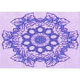 thumbnail image 1 of Ahgly Company Indoor Rectangle Patterned Blossom Pink Area Rugs, 2' x 4', 1 of 6