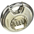 thumbnail image 1 of BRINKS 173-80051 Stainless Steel Resettable Combination Discus Padlock, 80Mm, 1 of 5