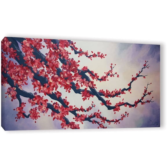 Shiela Gosselin "Red Cherry Blossom" Gallery-Wrapped Canvas Art