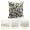 thumbnail image 4 of TIAOTIAOHOU Throw Pillow Cover Herbs Flowers Grass Watercolor Floral Beautiful Butterfly Rectangular Throw Pillow Covers for Couch Sofa Home Decor Cotton, 4 of 5