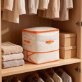 thumbnail image 4 of Large Heavy-Duty Thick Storage Bags, Durable Clear Moving Bags for Clothes, Stackable Foldable, 8 Sizes with Reinforced Handles for Bedroom College Dorm Home Organization, 4 of 8