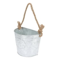 2 Farmhouse Semicircle Wall Hanging Flowerpot Small