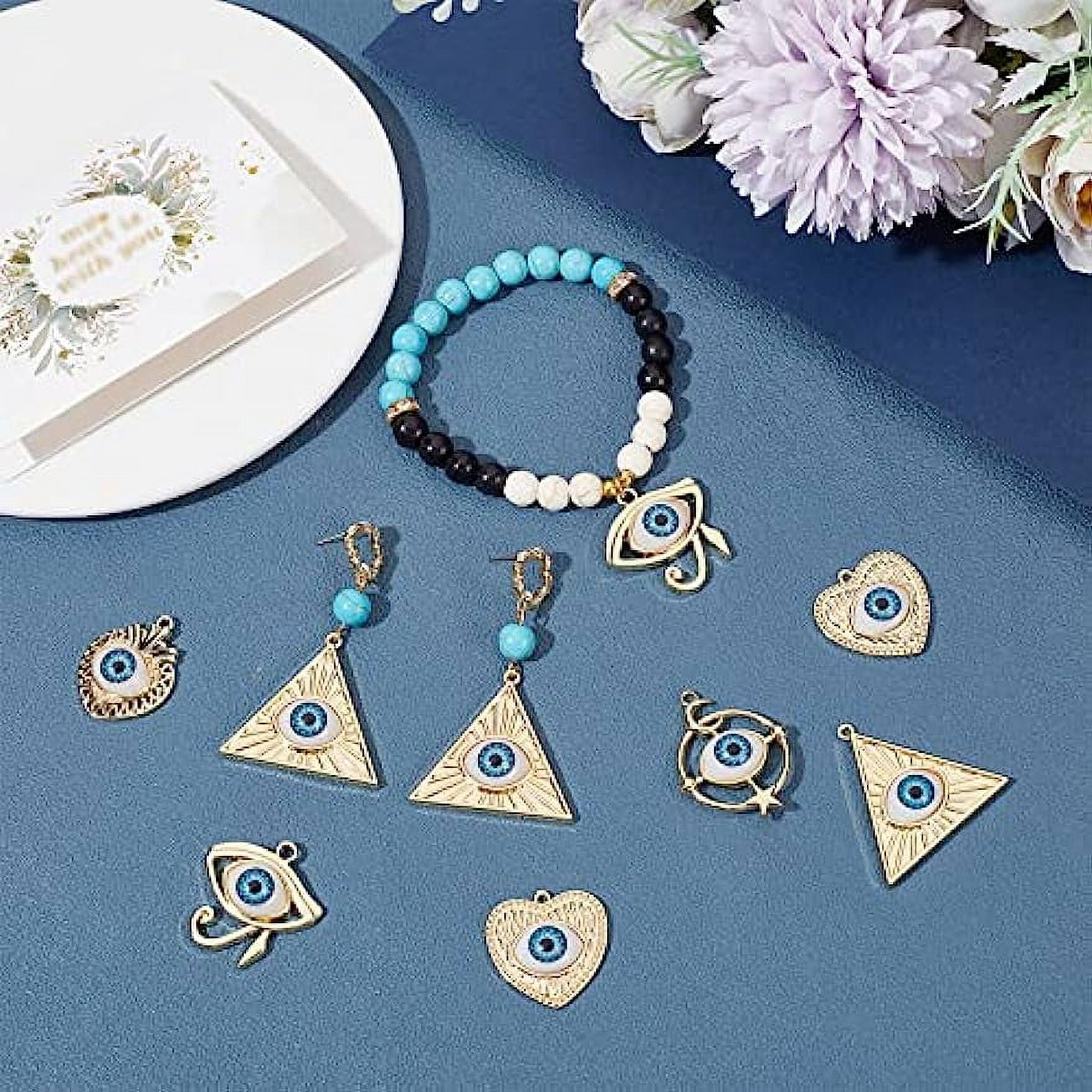 SUNNYCLUE 1 Box 18Pcs Gothic Charms Tarot Style Ouiji Board Charm  Planchette Charms Yes No Enamel Snake Moon Charm Cat Animal Skull Halloween  Skeleton
