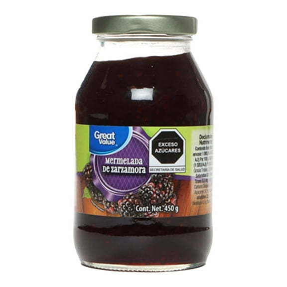 Mermelada Great Value zarzamora 450 g
