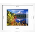 thumbnail image 3 of Autumn Leaves Growing Near Mount Hood and Trillium Lake, Scenic Framed Art Print Wall Art by Craig Tuttle Sold by Art.Com, 3 of 6