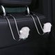 thumbnail image 2 of Juego de 4 ganchos para reposacabezas de coche, ganchos de metal para asientos traseros de coche, bolsas de almacenamiento para respaldos de asientos de coche, bolsos, ropa, paraguas, etc., 2 of 5