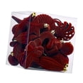 thumbnail image 4 of 28 bolas navideñas decorativas con agujero para colgar para aniversario Café, 4 of 9