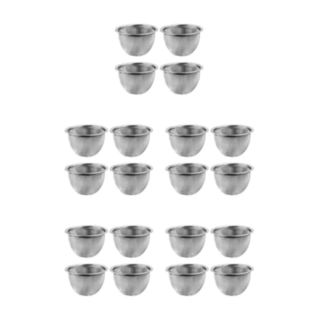 relayinert 4pcs / Set Réimaginer le Rituel du Thé avec Filtre à Thé en Acier Inoxydable Robuste et Durable 5,8 * 4,5 Cm 5Set