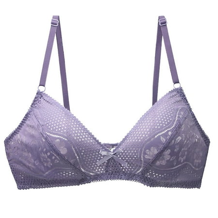 Women s Sheer Lace Minimizer Bra - Ultra Thin Balconette Unlined Underwear  Plus Size Sexy Lingerie with Strappy  Non-Padded Comfort & Full Coverage Support  See Through Cup