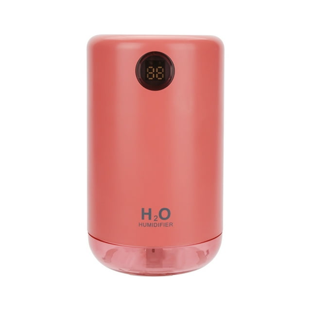 Warm Mist Humidifiers for Bedroom Portable Humidifier 500ml Small Cool Mist Humidifier USB Personal Desktop Humidifier For Bedroom Office Home 2 Mist Modes Super Quiet