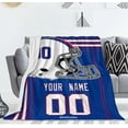 thumbnail image 2 of Buffalo Plush Throw Blanket Personalized Gift for Men Women Youth, 2 of 6