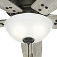 thumbnail image 6 of Hunter 60 inch Reveille Noble Bronze Ceiling Fan with LED Light Kit and Pull Chain, 6 of 9