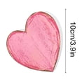 thumbnail image 3 of Valentine's Day Wooden Heart Table Decor - Rustic Heart-Shaped Tabletop Center Decoration, Farmhouse Layered Tray Decor, Romantic Home Dining Table Accent Character Count, 1pc, 3 of 7