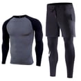 thumbnail image 1 of toraway Shorts pour Hommes 7 Pouces Entrejambe Extensible Entraînement Physique Course Extensible Basketball Base Entraînement Compression Pantalons Entraînement Physique TG, 1 of 2