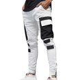 thumbnail image 2 of Pantalones cargo casuales Pantalones de jogging Joggers Pantalones de chándal de combate Pantalones, 2 of 4