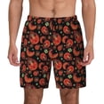 thumbnail image 3 of Uemuo Paisley 5 Pattern Mens Swim Trunks Quick Dry Board Shorts with Mesh Lining, Stretch Beach Shorts Quick Dry No-Chafing Board Shorts-Small, 3 of 9