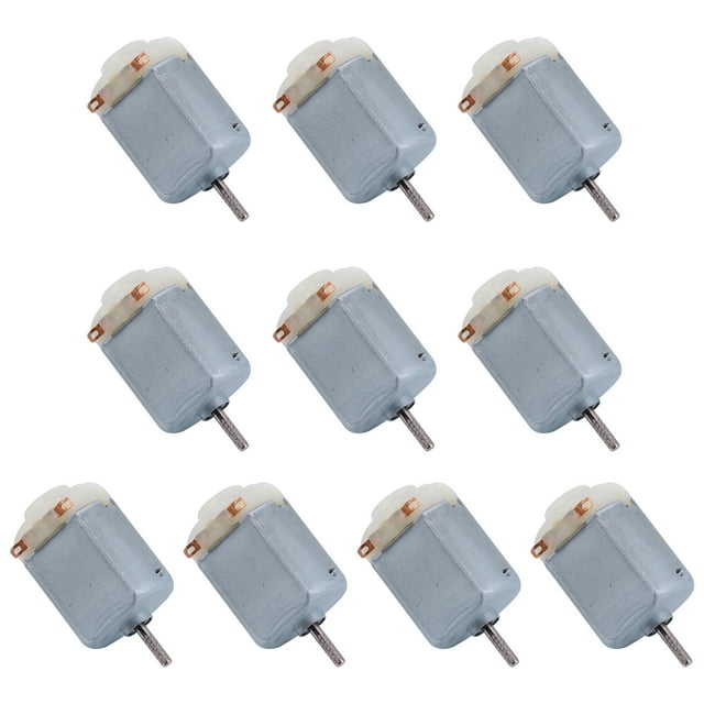 TEHAUX 10pcs Mini Vibration Motor Stainless Steel for Hobbyists Projects