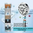 thumbnail image 6 of YTKUS Filtered Shower Head with Handheld 10-Mode High Pressure Detachable Shower Head with Stainless Steel Hose and Shower Arm Bracket, 6 of 8