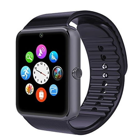 T6 Bluetooth Smart Watch Wrist Watch with Camera For Android IOS Smart Phone Samsung S5 / Note 2 / 3 / 4, Nexus 6, HTC, Sony, Huawei and Other Android Smart Phones