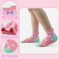 thumbnail image 4 of Skibeaut Kids Non Slip Socks Grip Ankle Sticky Toddler Socks 12 Pairs for 1-3/3-5/5-7 Years Boys Girls, 4 of 6