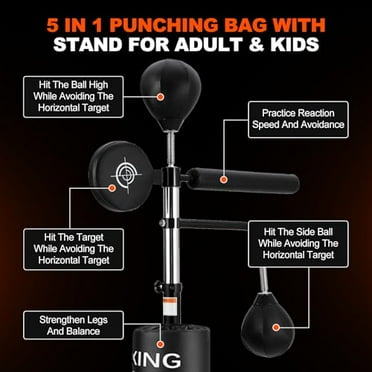 RDX 6FT XXL Heavy Duty Adult RONIN Free Standing Punching Bag with ...