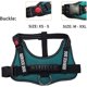 thumbnail image 3 of Arnés para perros de servicio Arnés para perros sin tirones Chaleco reflectante ajustable con manija de entrenamiento para perros grandes Adepaton WMCH-211, 3 of 7