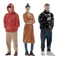 thumbnail image 4 of Figuras de modelos a escala 1/32, figuritas de personas, Mini modelo de personas, figuras pintadas de pie, personas pequeñas para decoración de casa estilo B Hugo Figuras de personas, 4 of 10