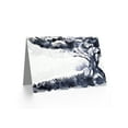 thumbnail image 2 of Ink Abstract Tree Greetings Card Plus Envelope Blank inside, 2 of 3