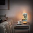 thumbnail image 6 of Bear Hug The Moon Stars Table Lamp with USB Port LED Warm Light Lamp Night Light Home Decor, 6 of 7