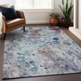 thumbnail image 6 of Addison Rugs Mayfield Washable Transitional Floral Blue Rectangle Rug, 9' x 12', 6 of 6
