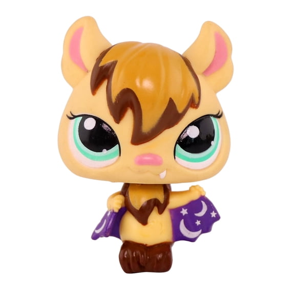 Minilpsshop Little Pet Bat Figure Toys,#1680 Bobble Head,Kids Collectable Imagination Mini Pet Toy