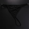 thumbnail image 4 of YIGSECU Rhinstones G String Thongs for Women Crystal Underwear Low Rise T-back Panties, 4 of 11