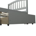 thumbnail image 7 of Wood Platform Bed Frame with Headboard and Storage Wooden Bed Frame Twin Size Captain Storage Bed, 7 of 7