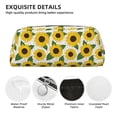 thumbnail image 3 of Rocae Sunflowers for Multifunctional Pen Organizer with Zipper Closure, Ideal for Tools, Gadgets, Cosmetics, Stationary,Travel Accessary, 3 of 5