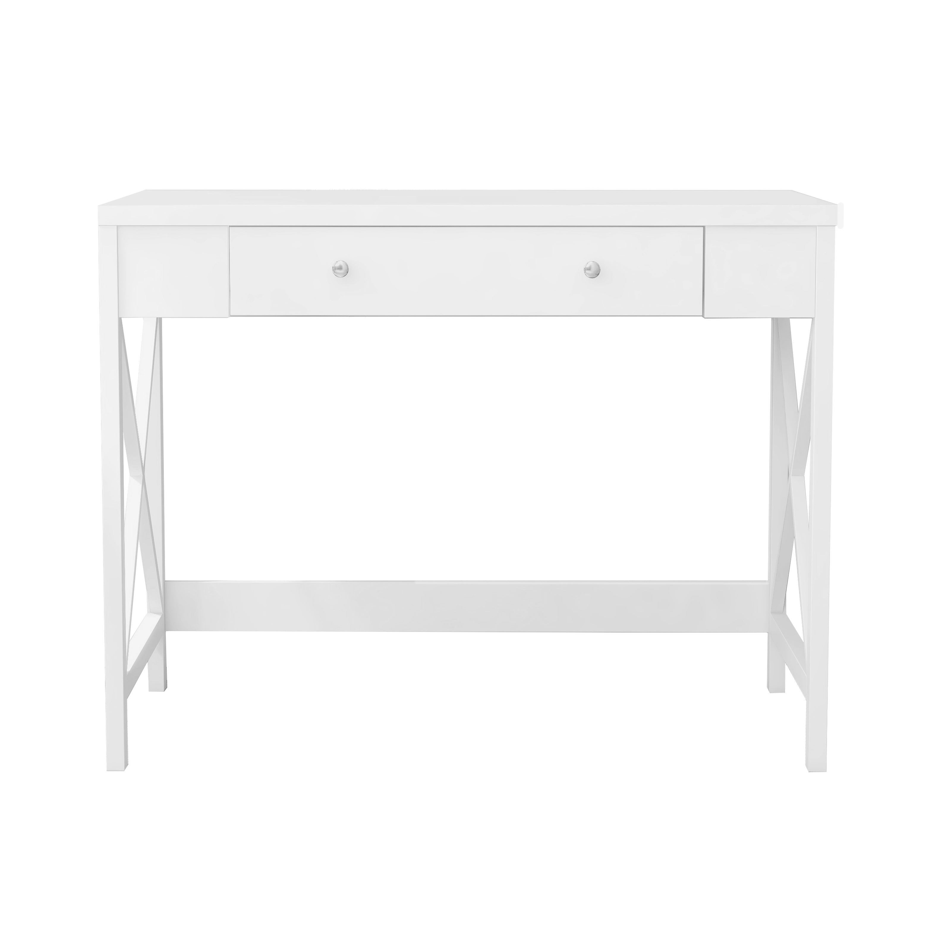 Modern Studing Desk / Writing Desk with 1 Storage Drawer,Xleg Design