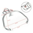 thumbnail image 2 of Sloped Rear Rack Carrier Pannier Chrome For Vespa Sprint Primavera 50 125 150, 2 of 7