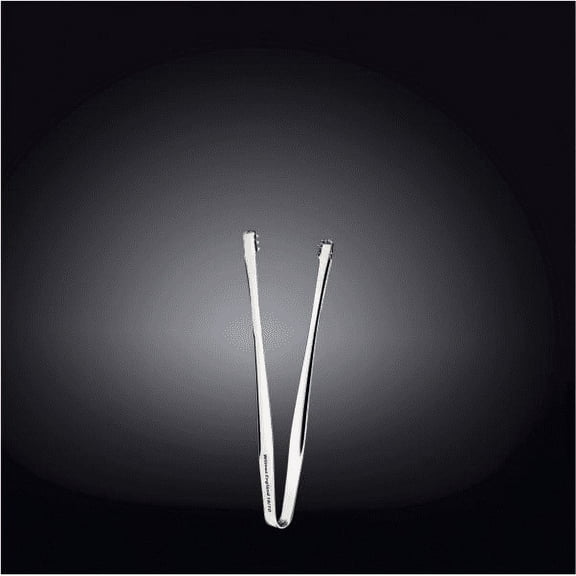 WILMAX 18/10 Stainless Steel SET OF 24 ICE TONGS 6" | 15 CM WHITE BOX PACKING WL-999130/A