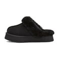 thumbnail image 3 of Ugg Disquette Women's Leather Fur Lined Chunky Slide Slippers, 3 of 4