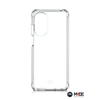 ITSKINS SPECTRUM-R CASE FOR MOTO G STYLUS 5G (2022) - 100% RECYCLED MATERIALS - CLEAR SERIES - TRANSPARENT