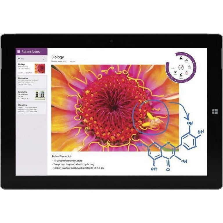 Pre-Owned Microsoft Surface Pro 3 Tablet Computer with Keyboard
