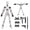 White, variant on Action Figure, Robot Action Figures,Funny 3D Printed Multi Jointed Action Figures Action Figure Desktop Decorations Game Gifts for Adult