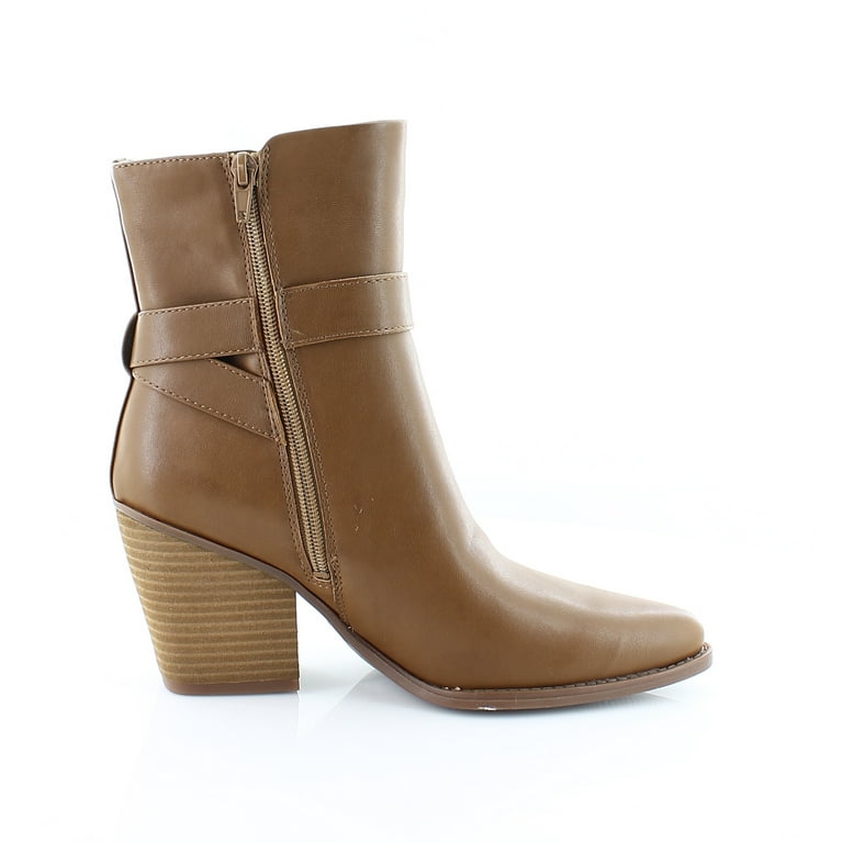 Soul by Naturalizer Women's Mocha Ankle Boots Gingersnap 8M