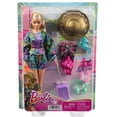 thumbnail image 2 of Barbie Travel Playset con fashionistas Travel Doll (11.5 en morena) y scooter, mascota Pu Barbie Barbie, 2 of 6