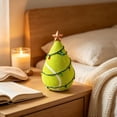 thumbnail image 2 of Vibrant Sports Ball Christmas Tree Decor, Mini Tennis Shaped Xmas Tree with Colorful String Lights Figurine Decoration, Cute Holiday Decor for Dad Sports Lovers Home Office Man Cave Party Tabletop, 2 of 6