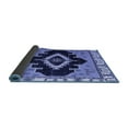 thumbnail image 2 of Ahgly Company Indoor Rectangle Abstract Blue Modern Area Rugs, 8' x 10', 2 of 4