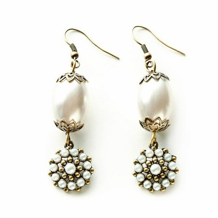 - Kelly Rae Roberts Beaded Vintage Earrings