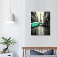 thumbnail image 3 of COMIO Paris Decorative Wall Bedroom Art Canvas Printmaking Bedroom Picture Black and White Modern Canvas Wall Art Painting Giclee European Architecture Living Room Picture Wall Decoration, 3 of 4