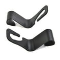 thumbnail image 4 of 4pcs Car Back Seat Bag Handbag Hooks Plastic Headrest Hanger Storage Groceries, 4 of 6